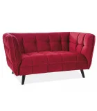 Sofa CASTELLO 2 VELVET burgundy order